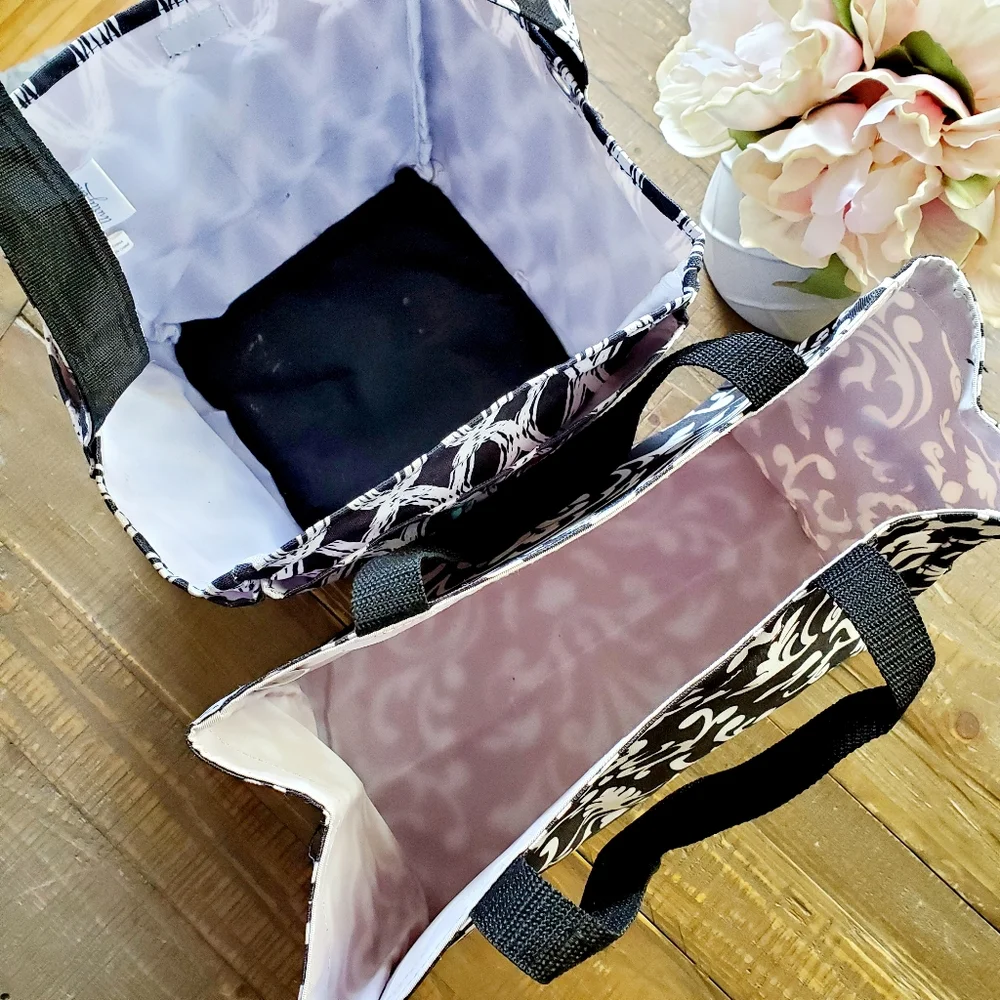 2 Pc Thirty-One Black/White Organization Bag Bundle